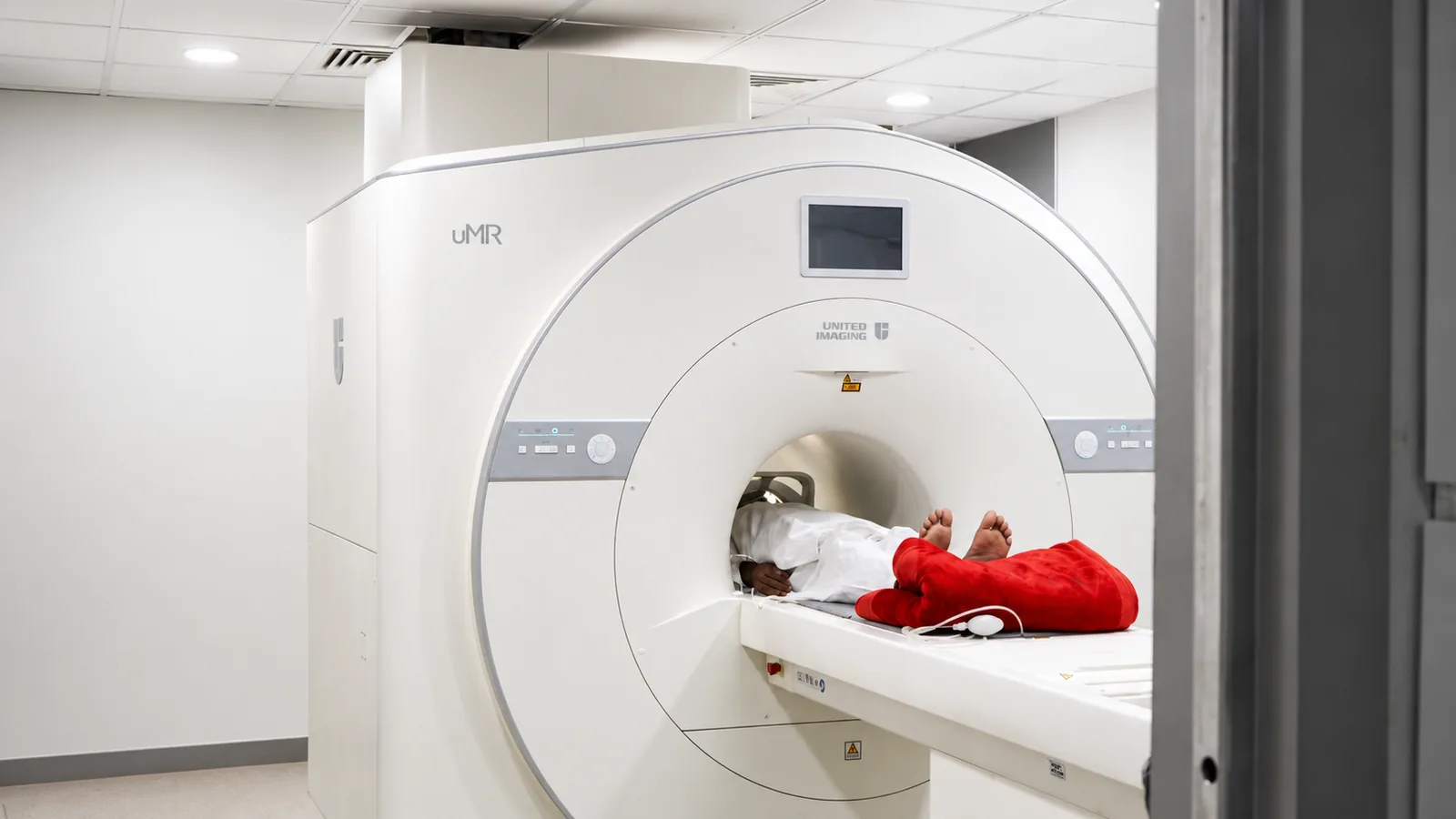 Positioning a patient for MRI