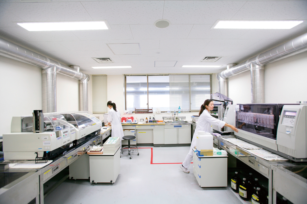 pathology laboratories
